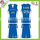 Dye Sublimation Basketball Uniform Wholesale Custom Reversible Basketball Jersey Unifrom thumbnail-5