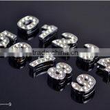 Produce Colorful Rhinestone Slide Letters With 10 mm Hole Size thumbnail-3