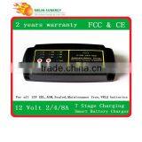 12V Car Battery Charger 2A/4A/8A thumbnail-1