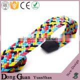 2016 Hot Sale Beaded Belts Elastic With Genuine Leather Tip Casual Canvas Sport thumbnail-4