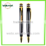 2015 High quantity metal pen/Sunrise Metal twist-action ballpen/black ballpoint pen