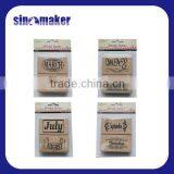 Hotsell Pattern Engraving Natural Wood Seal Stamper Column Shaped Stamp thumbnail-4