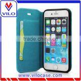 Various Colors Combo Leather Flip Case for Iphone 6s With Card Slot thumbnail-6