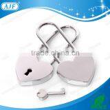 AJF Silver Zinc Alloy Padlock- Long Shackle thumbnail-4