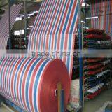 RED WHITE BLUE COLOR STRIPED TARPAULIN