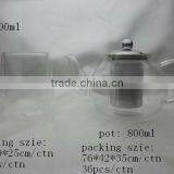 Heat Resistant Glass Tea Set