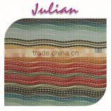 Orange Green Wave Mesh Spandex Nylon 4070 Elastic Print Fabric thumbnail-1