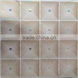 CLASSICAL ELEGANT PRINTING PVC WALL PANELS PLASTIC CEILING 60*60 CM VARIETY BEDROOM DECORATION PVC WALL SHEET PANELS