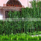 Greeny Plastic Fence Artificial Bamboo Plants for Virbrant Decor