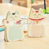 3D Sticker Paper Die Cut Mini Cute Memo Pad High Quality Cat Shape Custom Printing Sticky Notes