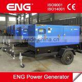 Mobile Trailer Generator 100kva Silent Type Diesel Genset (2 x Wheels)