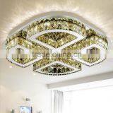 Hot Selling 60W LED Ceiling Lamp Stainless Steel K9 Crystal Decoration Ceiling Lamp thumbnail-3