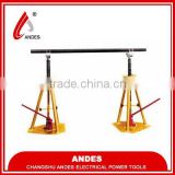 Good quality hydraulic wire rope cable stand cable drum jack                        
                                                Quality Choice