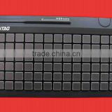 CITAQ KB8078M 78-Key Programmable POS Keyboard with Magnetic Card Reader