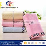 Premium quality and soft OEM order of coral fleece hand towel