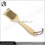 BBQ Grill Cleaning Brush with 12" Oaken Handle