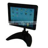 For Ipad Kiosk POS Stand Anti-theft Cable Lock Desktop Stand Mount Holder With Cable Lock for for Ipad 1/2/3/4