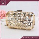 Metal Gold Flat Clasp Clutch Bag Frame Box Purse Fame thumbnail-2