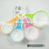 Farberware Plastic Color Measuring Cups, Mixed Colors thumbnail-1