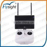 C108 Flysight 7'' FPV Monitor Black Pearl With HDMI Audio Input Built-in 32CH Diversity Receiver for RC Helicopter/Hexacopter