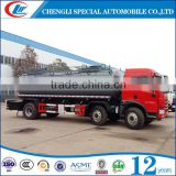 Dangerous chemical products transport truck 6x2 tank transport truck Liquid chemical tanker truck for sale