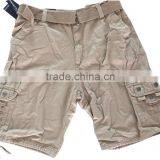 Apparel Stocks Mens Cargo Shorts With Belt thumbnail-2