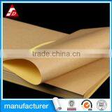Self Adhesive Kraft Paper With Yellow Release Liner Paper