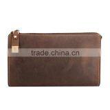 Fashion Design Mens Clutch Bag, Genuine Leather Retro Wallet for Man, China Factory Wholesale Bags thumbnail-2