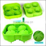 OEM Factory Price Novelty Silicone Ice Sphere Mold With 4*6.5cm Ball Capacity thumbnail-6
