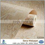 Retro Pure Paper Wallpaper Eco-friendly Wallcovering on Wall thumbnail-6