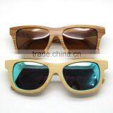 2015 High Quality OEM Wholesale Mirror Lens China Custom Logo Bamboo Sunglasses Wholesale Dropship thumbnail-6