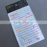 Self Adhesive Fabric Sticker,alphabet Sticker,resin Sticker thumbnail-3