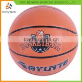 Best seller superior quality promotional basketball rubber ball for sale