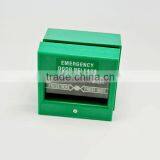 Alarm System Square Break Glass Push Button Alarm thumbnail-1