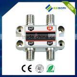 High Quality 3 Way Home av Audio Video Splitter