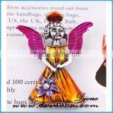 Merry Christmas The Snow Queen Brooch Pins Findings Jewelry thumbnail-2