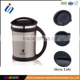 420ml Double wall stainless steel vacuum office coffee thermal mug