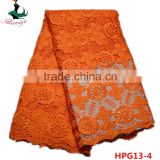 Haniye 2016/HPG13 African Lace Dress/Water Soluble Guipure Lace Fabric for wedding/party dresses /Lace Fabric Market In Dubai
