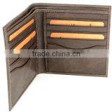 Promotional Soft Genuine Leather Men Rfid Wallet Slim cc Holders thumbnail-5