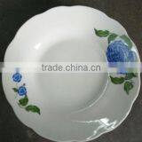 Elegant Fancy Ceramic Soup Deep Plates Dinner Palte With Decal ,China Supplier Dishes thumbnail-5