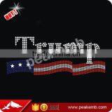 Beautiful Trump for President Rhinestone Designs Heat Transfer Patterns thumbnail-1