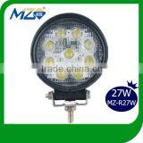 27W Round 80w Cree Led Work Light ,led Working Lamp for Offroad Vehicles, Tractors Trucks,atv Utv Suv 4wd Camping Lamp( MZ-R27W) thumbnail-1