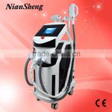 Preset 6 types of skin color and suggested parameters e light therapy 5 in one IPL SHR elight hair removal machine