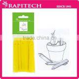 4 Inch Yellow Gardening Plastic Plant Tag Plant Label Growing Marker thumbnail-2