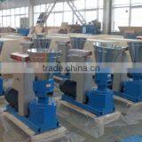 Straw Hay Sugarcane Trash Flat Die Pellet Mill/rabbit Pellet Machine thumbnail-3