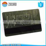 2017 Good Quality Hot Sell Full Color Printing Plastic Card With Magnetic Card
