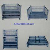 Collapsible Steel Stacking Transport Wire Mesh Container/ Pallet thumbnail-4