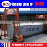 Container Crane 40ton Chinese Container Gantry Crane JD400 55hp Mobile Container Crane thumbnail-2