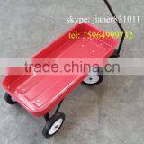 Metal Kid's Tool Cart , Pro-enviromental Red Wagon,Children Wagon TC1805 With Solid Wheel thumbnail-4