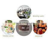 Greenwell 3 Lunch Tote Bag Travel School Lunch Bags Grocery Bags With Zipper for Men Women Kids. thumbnail-6